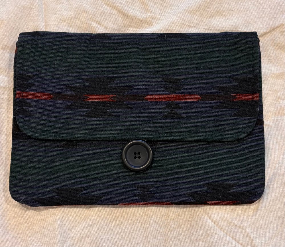 Image of Oh So Hollywood Clutch in Forest Aztec 