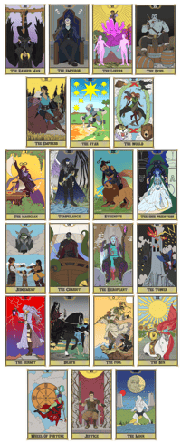 Image 2 of CR Major Arcana Tarot cards