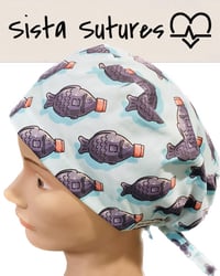 Image 3 of Foodie Scrub Hats