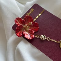 Image 4 of Hibiscus Rosa ❋ [ 簪 ] Hand sculpted hair ornament