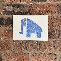 Image 5 of Enzo The Elephant (Blue & Black)
