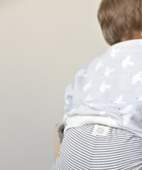 Image 2 of LEGGING ALMA beige rayé