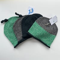 Image 1 of Hand Knitted Pure Scottish Wool Beanies from wool by Di Gilpin