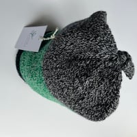 Image 2 of Hand Knitted Pure Scottish Wool Beanies from wool by Di Gilpin