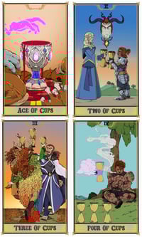 Image 1 of CR Tarot - Cups - SINGLE