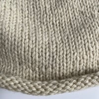 Image 5 of Hand Knitted Shetland Uradale Beanie 
