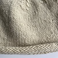 Image 8 of Hand Knitted Shetland Uradale Beanie 