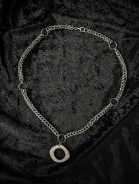 Image 3 of Reliquary - Human bone slice necklace