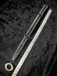 Image 4 of Reliquary - Human bone slice necklace