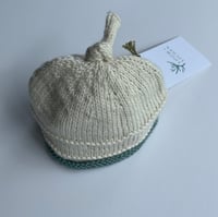 Image 4 of Hand Knitted Baby Black Isle Beanie