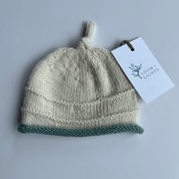 Image 3 of Hand Knitted Baby Black Isle Beanie