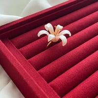 Image 2 of Lily II Hand sculpted ring