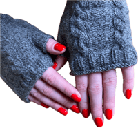 Image 1 of Hand Knitted Wrist Warmer