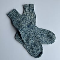 Image 1 of Pure Wool Hand Knitted Socks