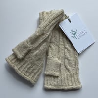 Image 1 of Hand Knitted Uradale Wrist Warmers