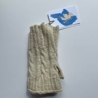 Image 2 of Hand Knitted Uradale Wrist Warmers
