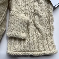 Image 3 of Hand Knitted Uradale Wrist Warmers
