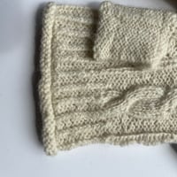 Image 4 of Hand Knitted Uradale Wrist Warmers