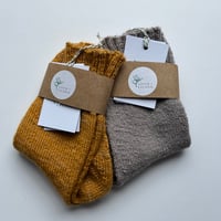 Image 2 of Hand Knitted Socks Artisan Range in Black Isle Yarn