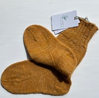 Image 1 of Hand Knitted Socks Artisan Range in Black Isle Yarn