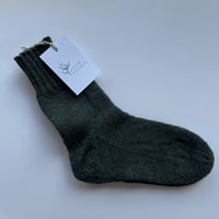Image 1 of Hand Knitted Socks in pure organic wool