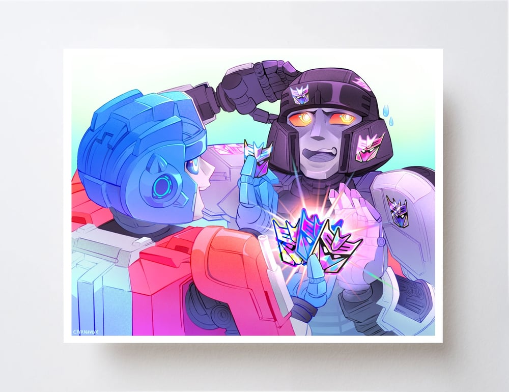 Too many stickers - Print