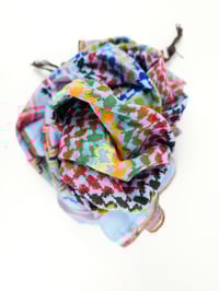 Image 2 of Sky Blue Keffiyeh (Made in Jordan)