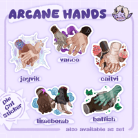 Arcane Hands - Stickers