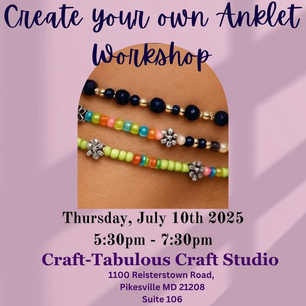 Image of Make your own anklet