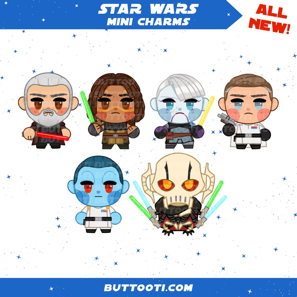 [PREORDER / IN STOCK] ☆ Star Wars Mini Charms ☆