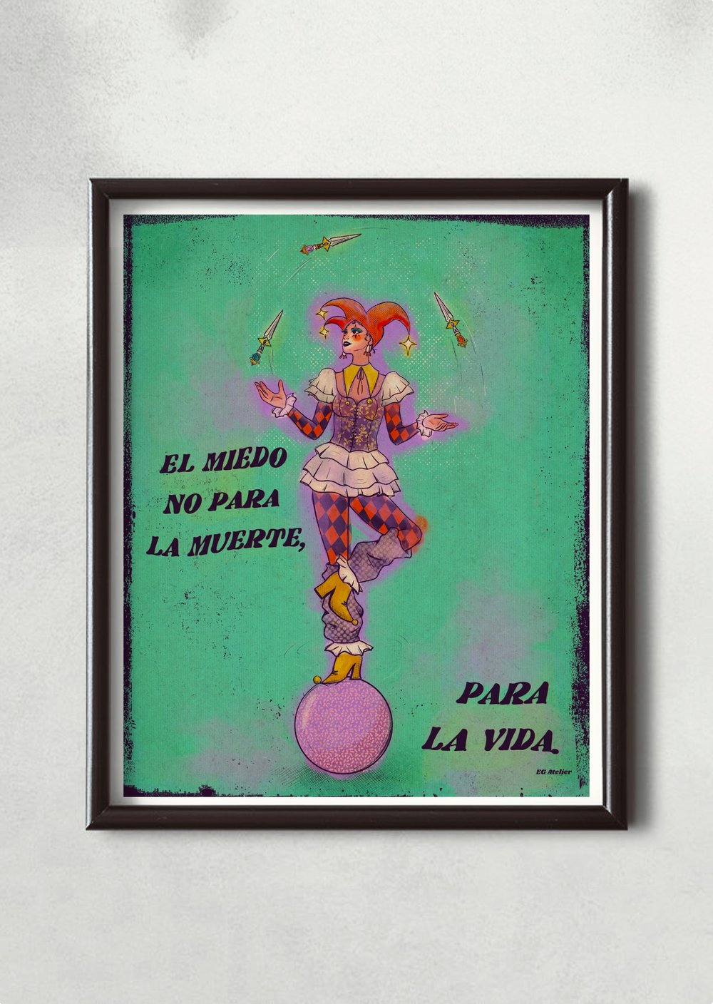 Image of The Jester Art Print