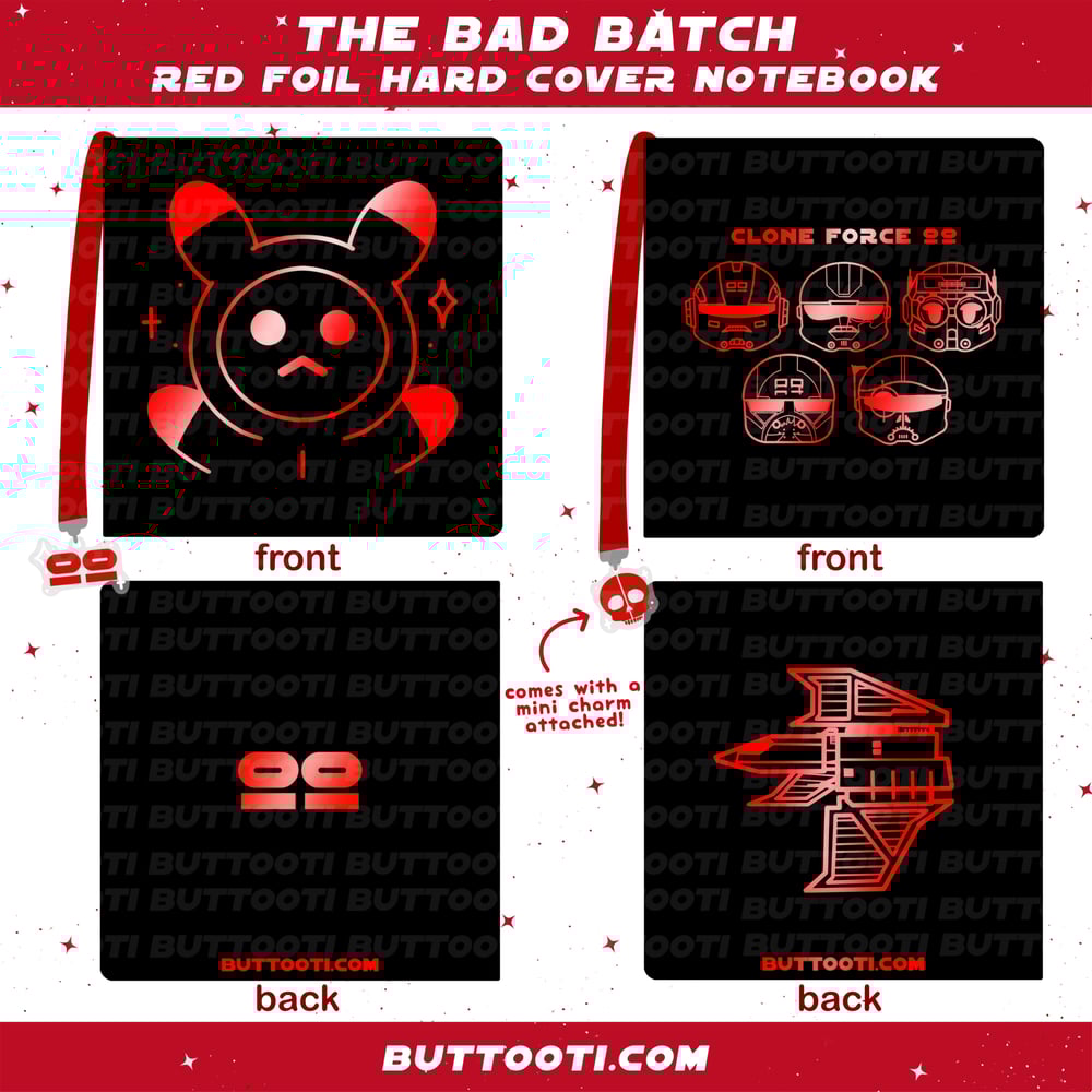 [PREORDER] ☆ The Bad Batch Notebooks ☆ 