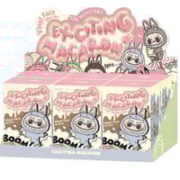 Image 1 of Labubu The Monsters Exciting Macaron Vinyl Blind Box Collectible Series