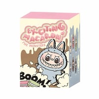 Image 2 of Labubu The Monsters Exciting Macaron Vinyl Blind Box Collectible Series