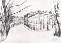 Image 2 of Circus Place, Edinburgh - Pencil on Paper 