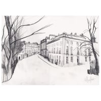 Image 1 of Circus Place, Edinburgh - Pencil on Paper 
