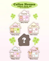 Image 2 of Calico Houses sticker blind Bag 