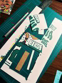 Image 7 of Saquon 1/1 Artist Cards