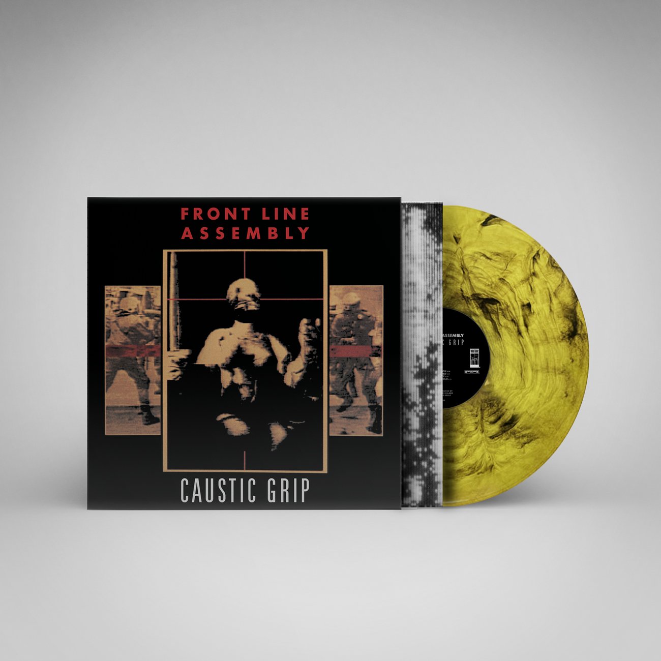 FRONT LINE ASSEMBLY - Caustic Grip /LIMITED Caustic Yellow Vinyl | Wax ...
