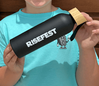 Image 1 of RiseFest Aluminum Bottle - 22 oz.
