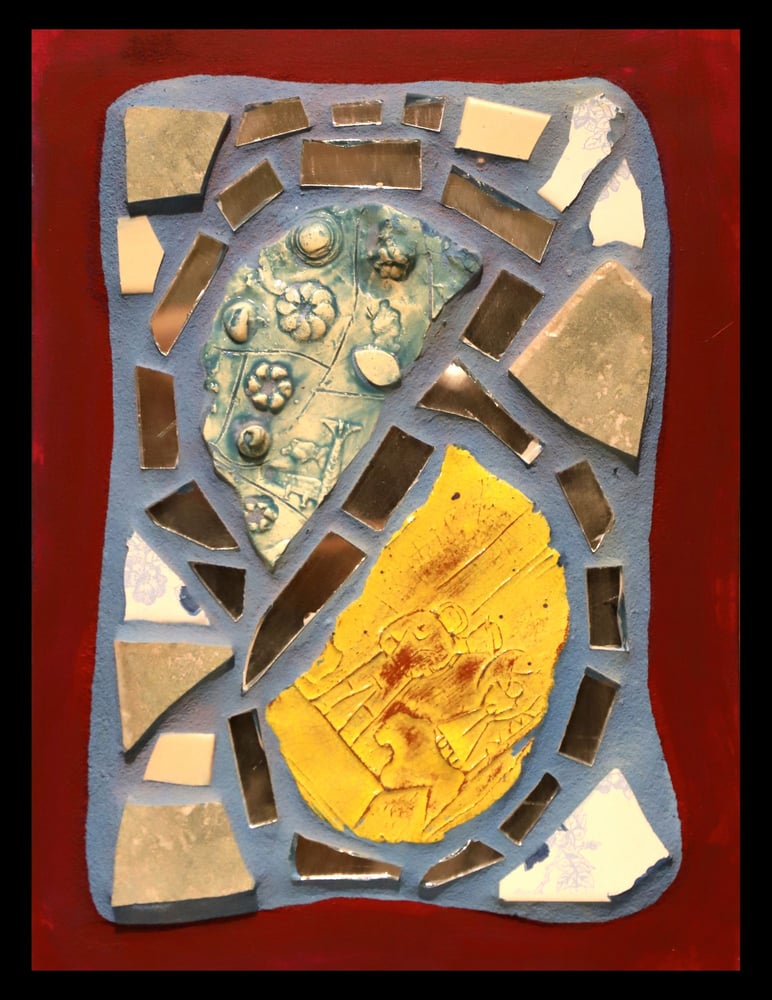 Image of Painted Bride Mosaic #59