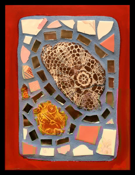 Image of Painted Bride Mosaic #60