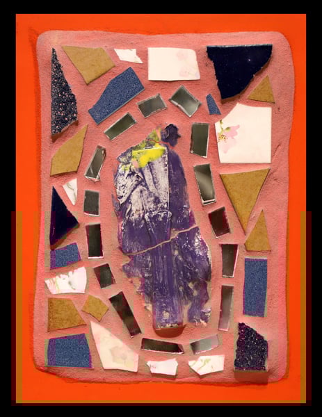 Image of Painted Bride Mosaic #65