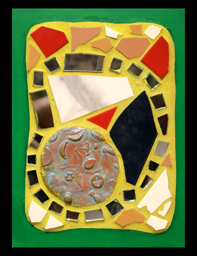 Image of Painted Bride Mosaic #66