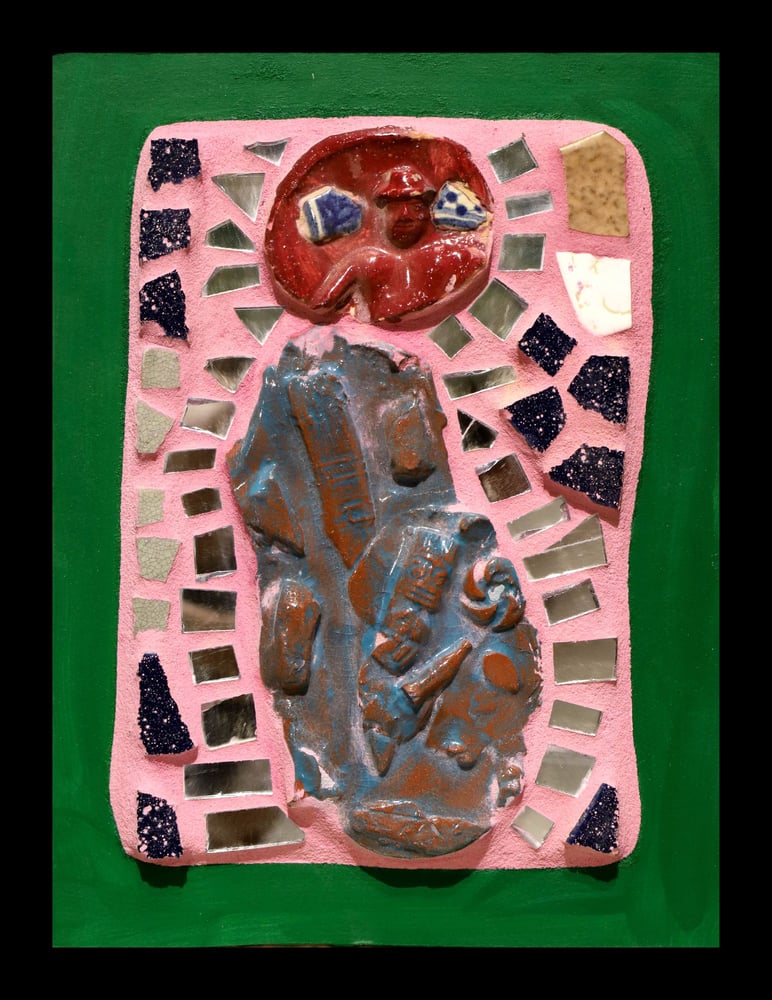 Image of Painted Bride Mosaic #69