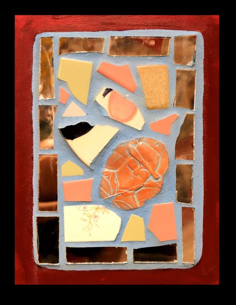 Image of Painted Bride Mosaic #72