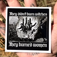 Image 2 of "They didn't burn witches" Sticker Bundle