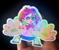 Image 4 of Dandadan Stickers (GLOW IN THE DARK)