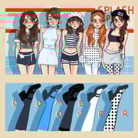 Image 4 of Kpop Queens ☆ Square Print