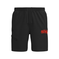 Image 1 of Black/Orange Shorts UA X Team Sosa